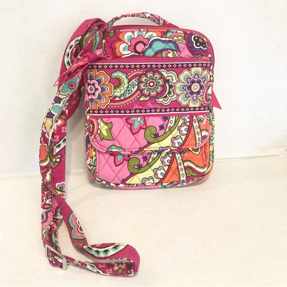 Vera Bradley Mailbag Crossbody- Floral Print